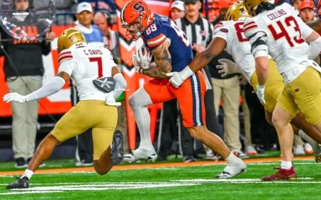 Syracuse Falls to Boston College in ACC Basement Bowl Showdown
