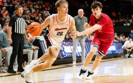 Oregon State Men Fall Short Again, Marking Fourth Consecutive Loss