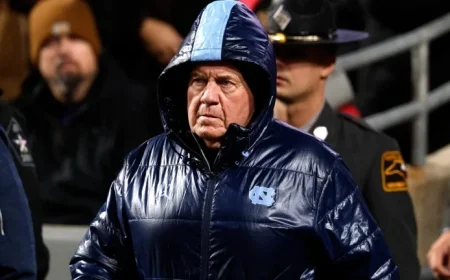 Bill Belichick Concludes First College Season with 4-8 Record