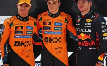 Revised 2025 F1 Qatar Grand Prix Starting Grid Post Penalty