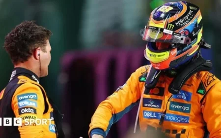 Piastri Triumphs in 2025 Qatar GP Sprint, Outpaces Norris