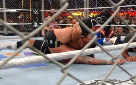 Mystery Man Propels Team Vision to Victory at WWE Survivor Series