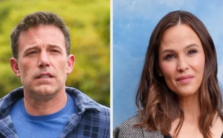 Ben Affleck Celebrates Thanksgiving with Jennifer Garner