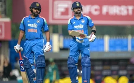 Rohit Declines DRS, Exits After World Record; Kohli Approaches Century