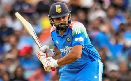 Rohit Sharma Hits 60th ODI Fifty in India-South Africa Match