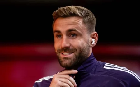 Crystal Palace vs Man Utd: Luke Shaw Set for 300th Reds Game