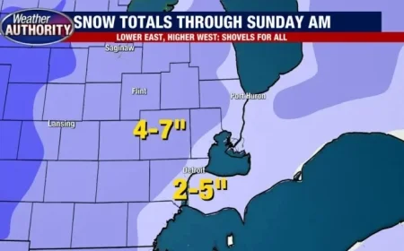 Heaviest Snow Ends by 2 A.M., Light Accumulation Expected
