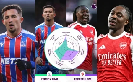 Pino Demonstrates Potential to Succeed Eze at Crystal Palace