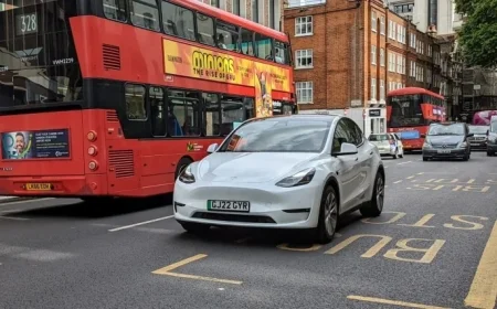 UK to Implement Road Tax on EVs Beginning 2028