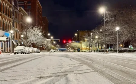 Overnight Snowstorm to Sweep Across Northeast Ohio