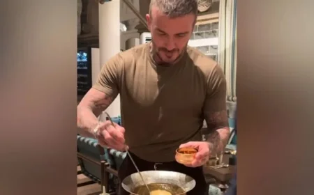 David Beckham Crafts Authentic Daal ki Chaat Recipe