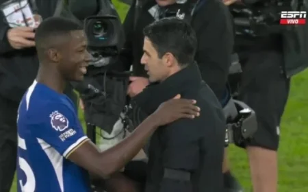 Mikel Arteta’s Frustration with Moisés Caicedo During Chelsea vs Arsenal