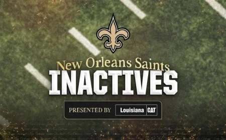 Saints vs. Dolphins: 2025 NFL Week 13 Inactives List Revealed