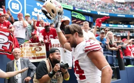 49ers’ Kyle Juszczyk Celebrates 201 Games as Beloved Fan Favorite