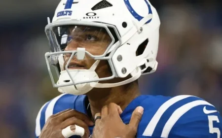 Injury Update: Indianapolis Colts’ QB Anthony Richardson’s Current Status