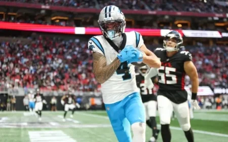 Panthers WR Tetairoa McMillan’s Injury Concerns Amid Slow Start vs. Rams