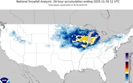 Saturday’s Storm: Top Snowfall Totals Revealed
