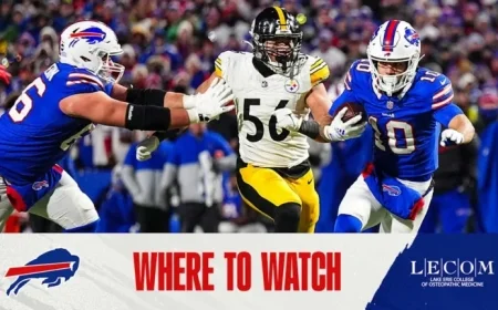 How to Watch and Listen: Buffalo Bills vs. Pittsburgh Steelers, Week 13