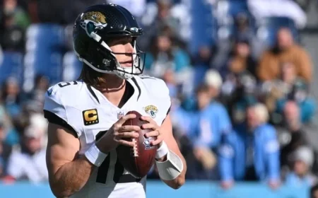 Trevor Lawrence Hit Sparks Titans vs Jaguars Player Brawl