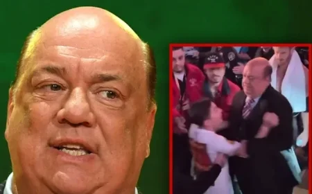WWE’s Paul Heyman Pushes Fan Away from Logan Paul in Video