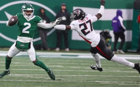 Jets’ Thrilling Win Highlights Risky QB Gamble Against Falcons