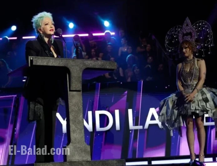 Cyndi Lauper Honored by Chappell Roan, Performs at 2025 Rock Hall Ceremony