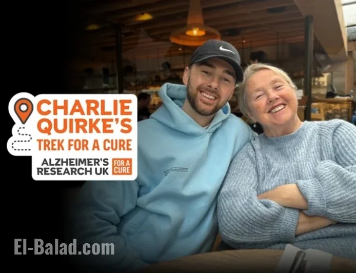 Pauline Quirke’s Son Charlie Treks to Support Dementia Cure Research