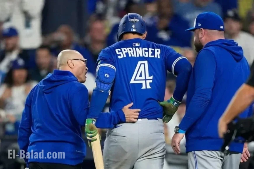 Springer Exits Game 3 Due to Injury, Impacting Blue Jays’ Lineup