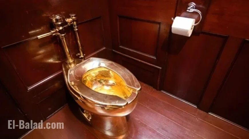 Gold Toilet Once Offered to Trump Auctioned for $10 Million