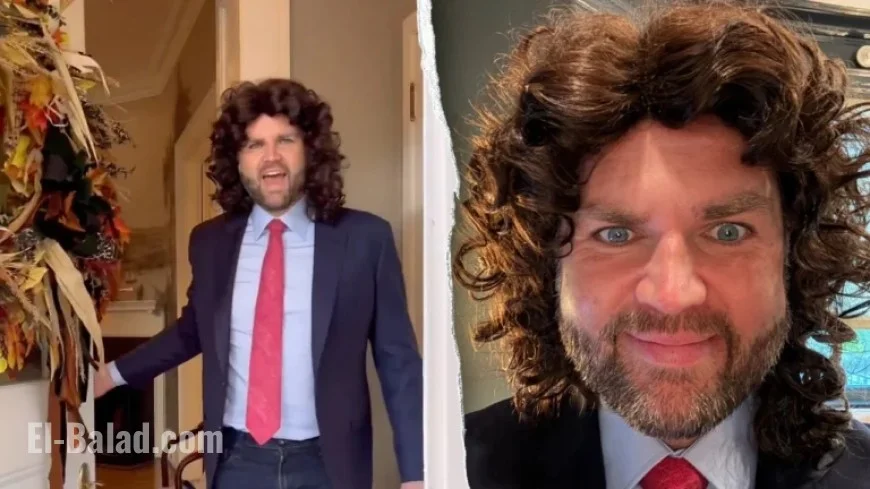 VP JD Vance’s Halloween Costume Meme Garnered Over 15 Million Views