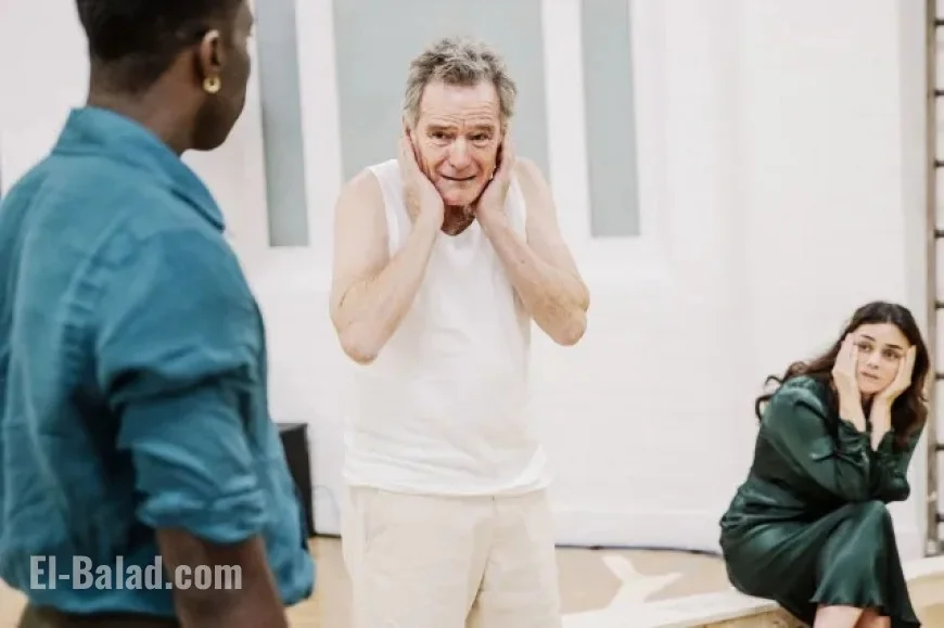 First Look: Bryan Cranston Rehearses for “All My Sons”