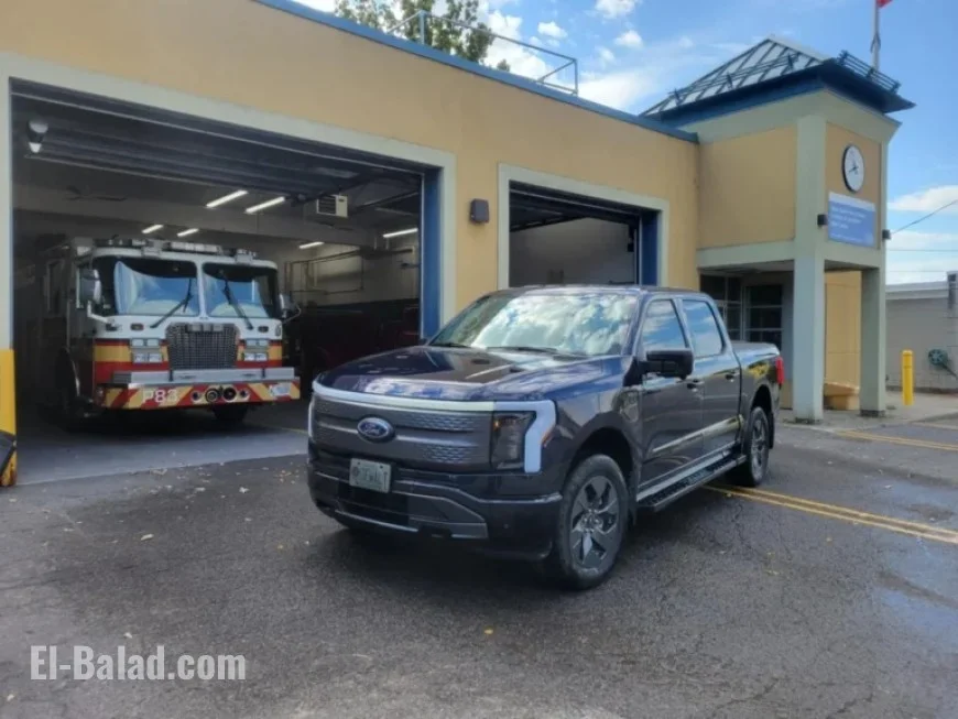 Volunteer Firefighter Teams Up with F-150 Lightning for Rescue Efforts