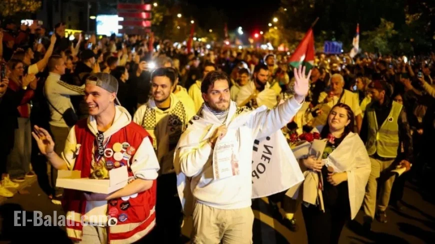 Thousands Rally in Belgrade to Mark Novi Sad Tragedy Anniversary