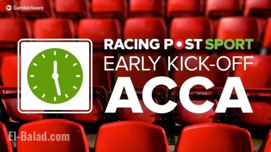 Saturday Betting Tips: Optimized 7-1 Fourfold for Early Matches