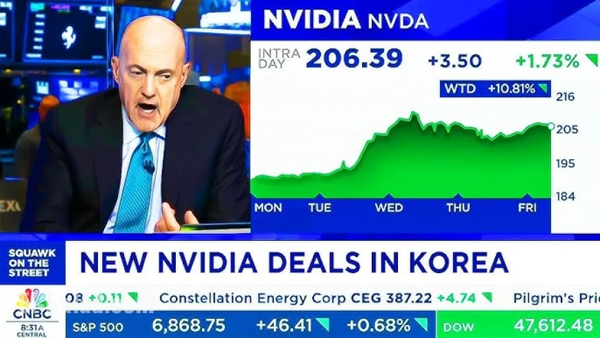 Nvidia news today: Korea GPU build-out, Samsung “AI factory” plan, and a $5T milestone keep NVDA in the spotlight