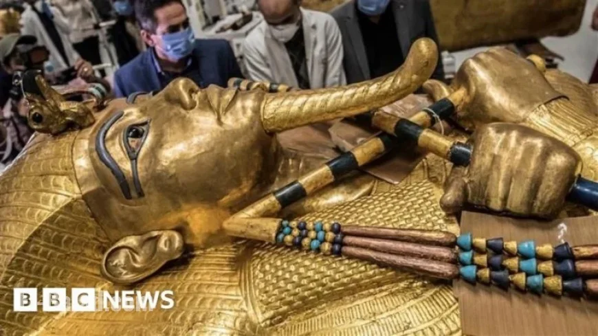 Grand Egyptian Museum Unveils Full Tutankhamun Tomb Exhibit for First Time