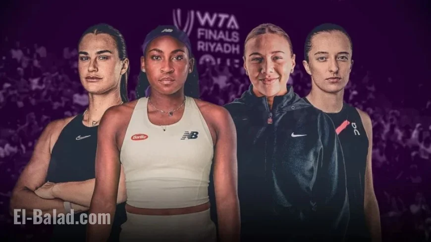 WTA Finals: Can Coco Gauff Defend Her Title Against Sabalenka, Swiatek, Anisimova?