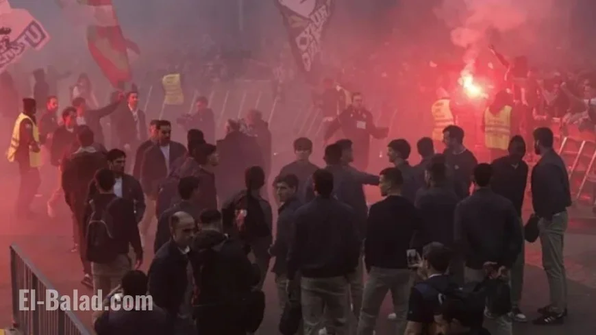 Real Sociedad Players Applaud Fans for Impressive Welcome After Bus Arrival
