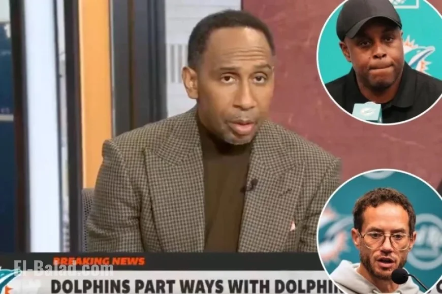 Stephen A. Smith Criticizes Dolphins for Firing GM, Retaining ‘Geek Squad’ Coach