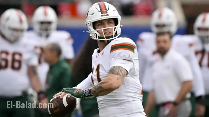 Miami Fans Lose Enthusiasm for New QB Carson Beck