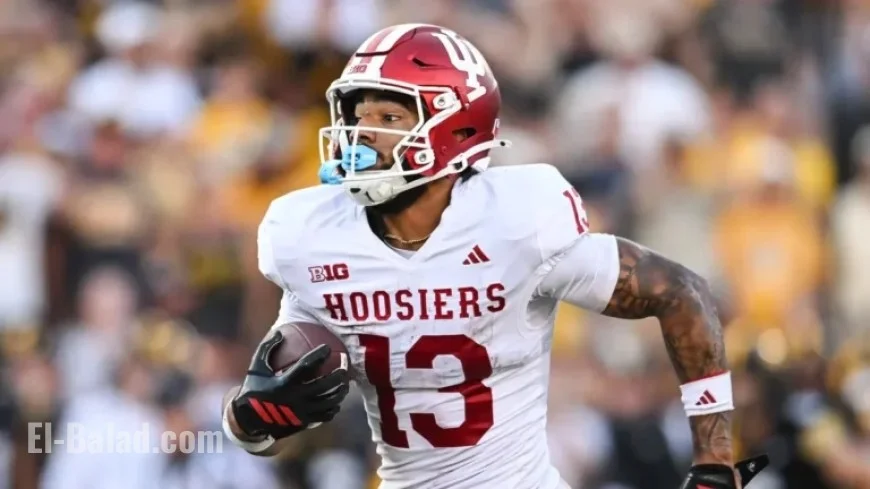 IU Football’s Top Receiver Fights Injury Ahead of Maryland Match