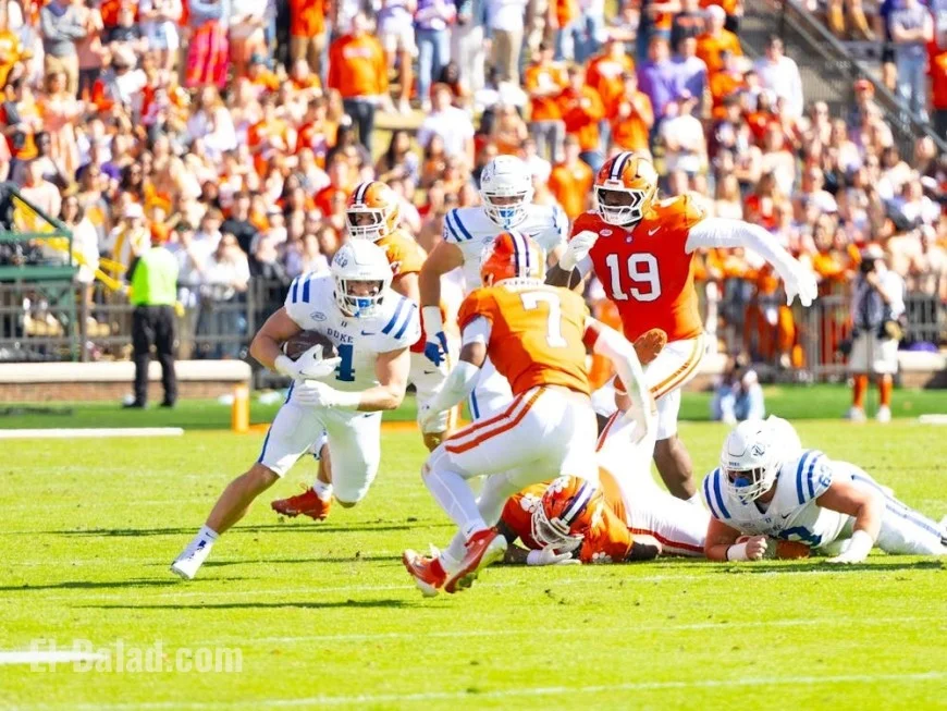 Duke 46–45 Clemson: Blue Devils stun Tigers with last-minute TD and two-point conversion in Death Valley classic