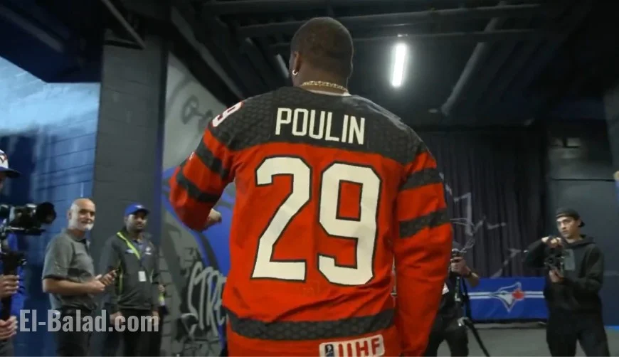 Marie-Philip Poulin in the spotlight as Blue Jays star rocks her jersey before World Series Game 7