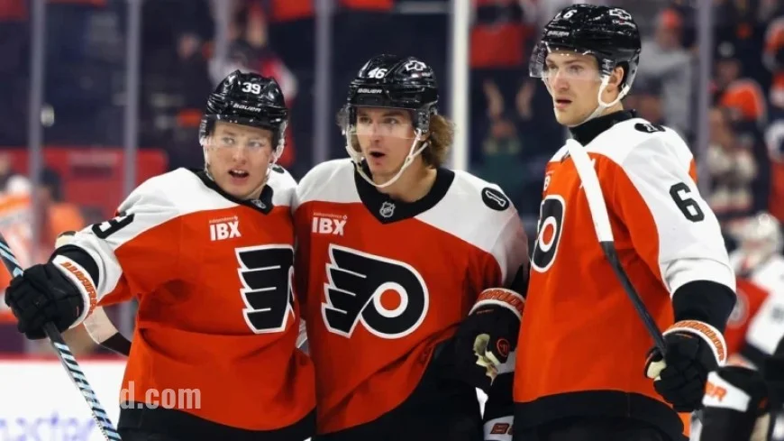 Zegras, Flyers Aim for Sixth Straight Home Win Against Maple Leafs