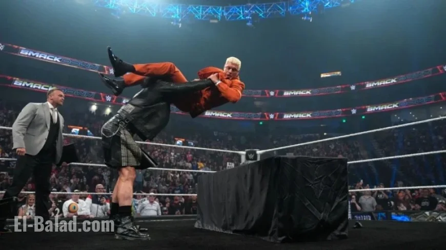 “Rhodes and McIntyre Clash Again After WWE SmackDown Contract Signing”