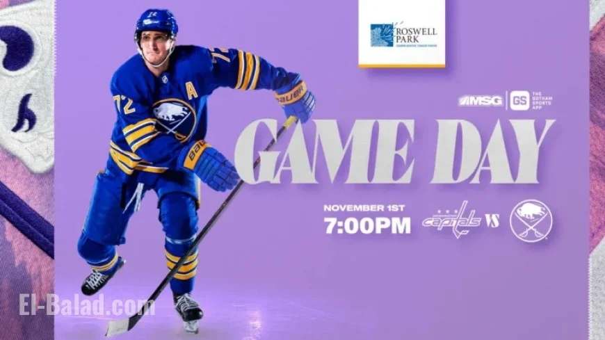 Watch Sabres vs Capitals: Lineup Insights and Storylines