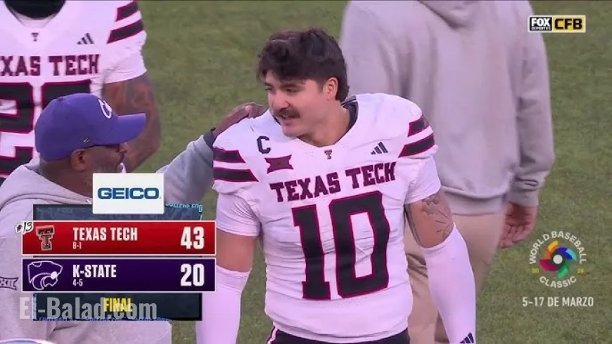Texas Tech 43–20 Kansas State: turnovers bury Wildcats as Behren Morton, J’Koby Williams power No. 13 Red Raiders in Manhattan
