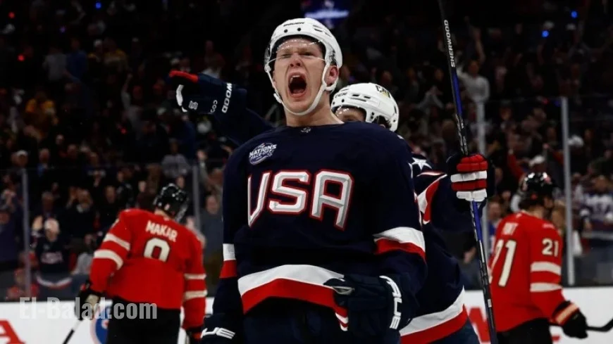 Brady Tkachuk Discusses Trump Call Before 4-Nations Hockey Final with Canada