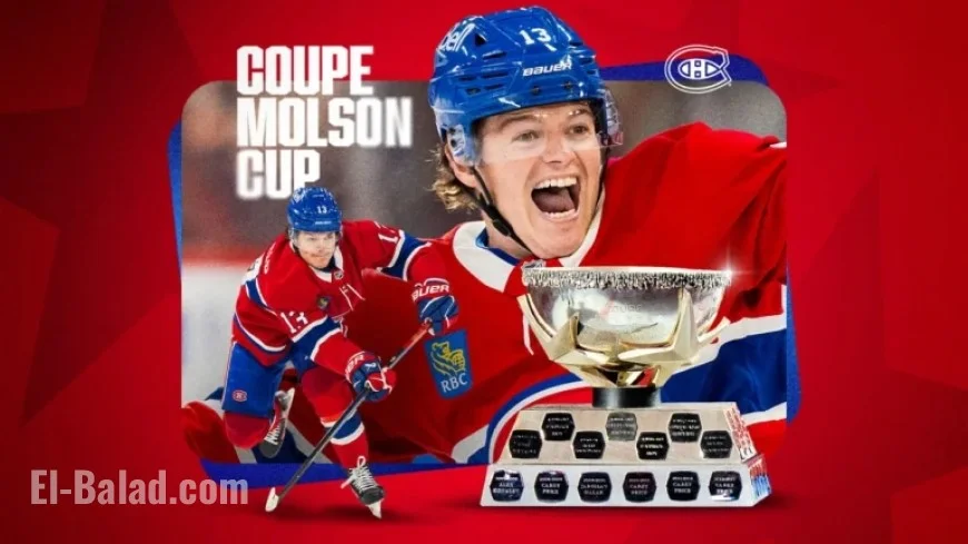 Cole Caufield Secures Molson Cup Award for October