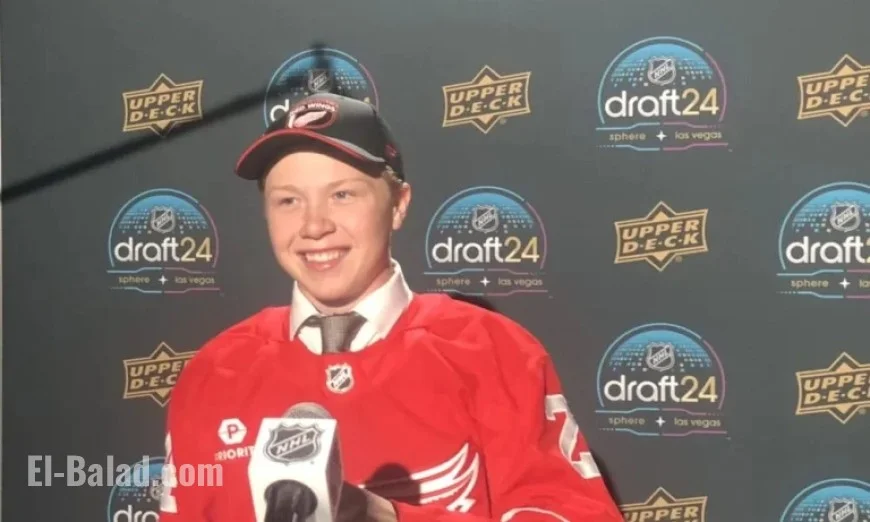 Red Wings Prospect Dominates as Nation’s Top College Scorer